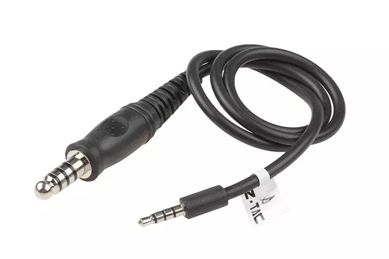 Câble mini jack 3,5 mm vers fiche militaire