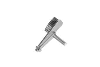 Steel thumb rest / lock stop for Marui Hi-Capa / 1911 airsoft guns - silver