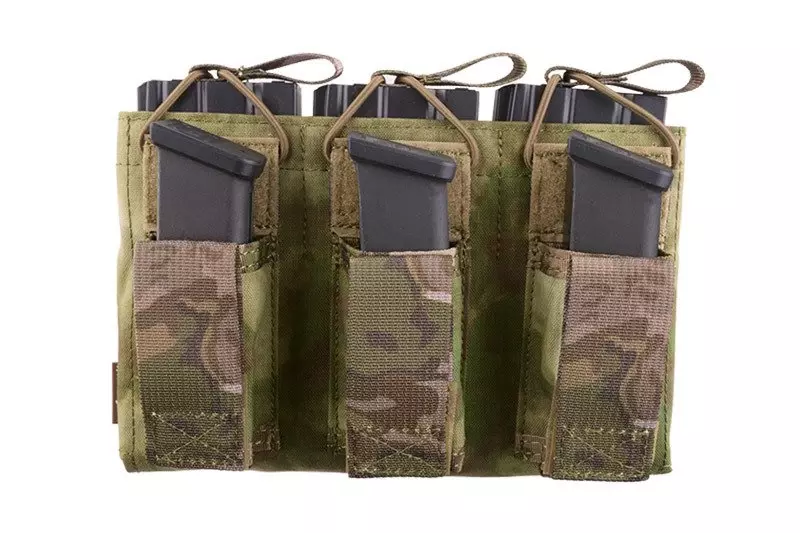 Pochette triple Open Top pour chargeurs M4/M16 + pistoletowe - ATC FG