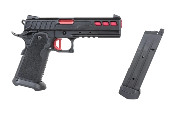 Pistola airsoft ICS Hi-Capa ACME Dual Power (con cargador de CO2)