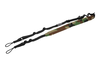Ergonomický oko na popruh dvoubodový MK1 - Woodland