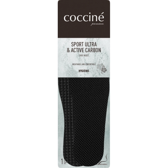 Coccine Ultra&Active Carbon Premium stélka do bot černá