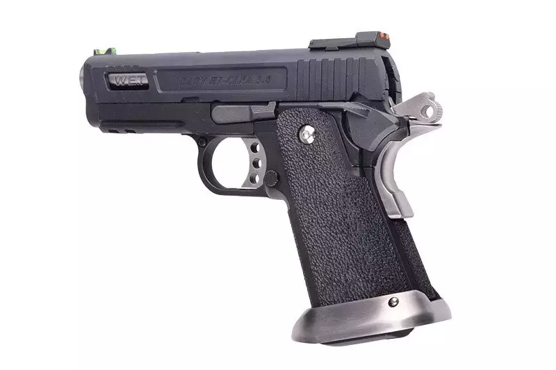 Pistola de airsoft Hi-capun Velociraptor 3.8 Force - negro