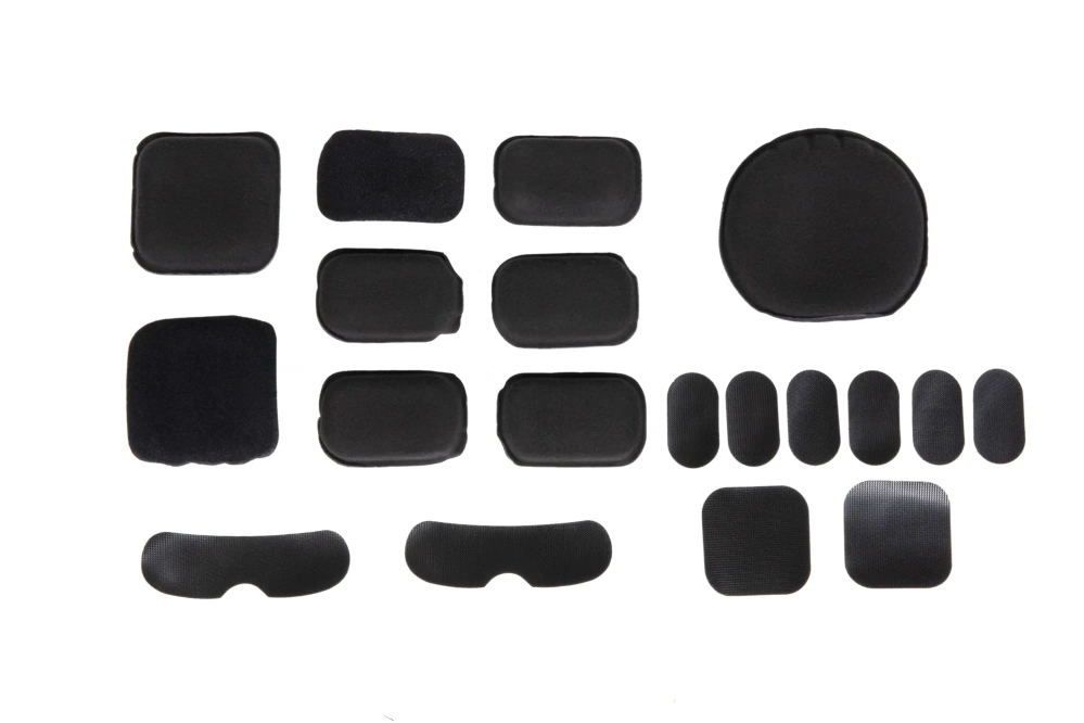 Juego de almohadillas para casco FAST SF Wosport Negro