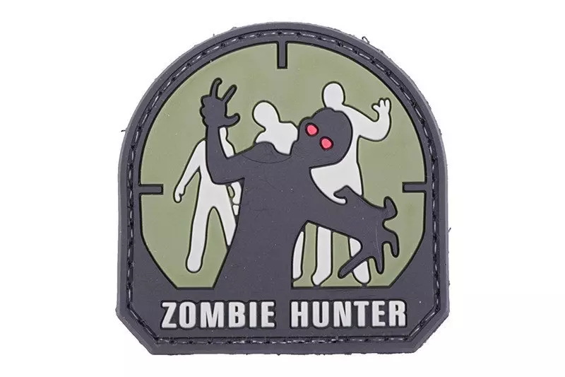 Nášivka 3D - Zombie Hunter - olivový