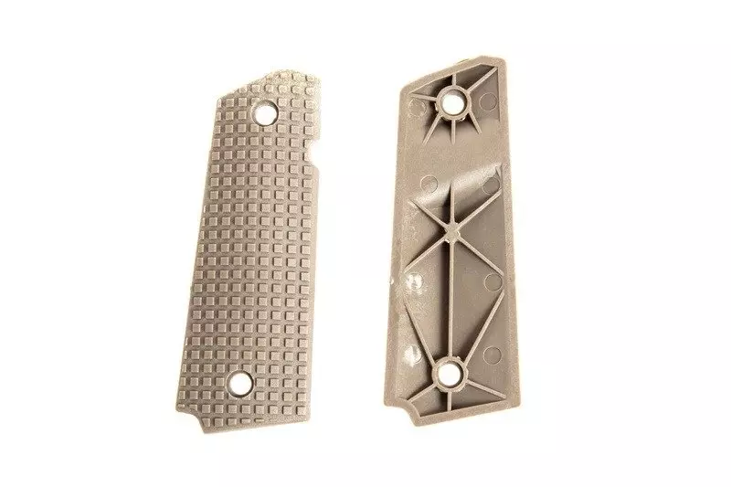 TYPE B polymer grip panels for Colt 1911 - Dark Earth