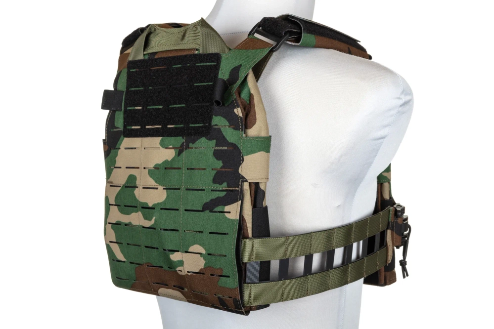Specna Arms Tactical QR III Woodland Plaatdrager Vest