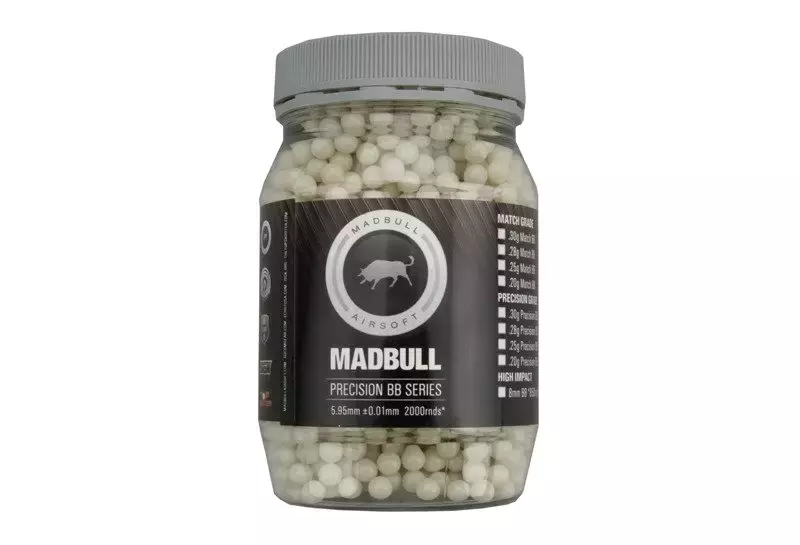 MadBull Tracer 0,25g BB pellets – 2000 pieces