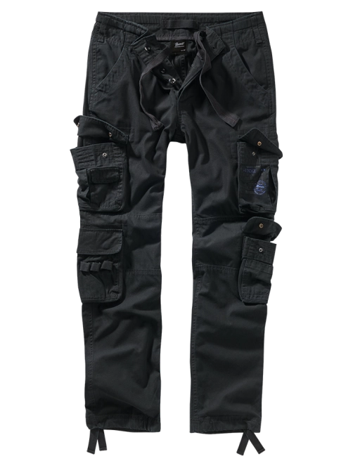 Brandit Pure Slim Fit Broek Zwart