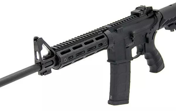 AR15 Super Slim M-LOK® Drop-in Carbine Length Rail - Black