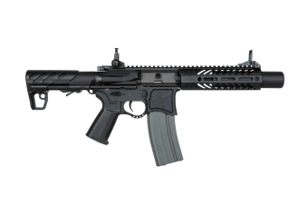 Seekins Precision 7" airsoftová zbraň karabiny SBR8 s tlumičem - černá