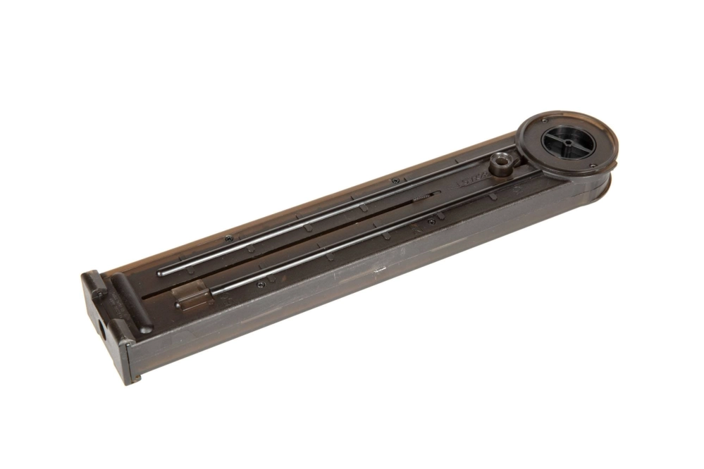 Middencaps magazijn voor P90 replica's - zwart