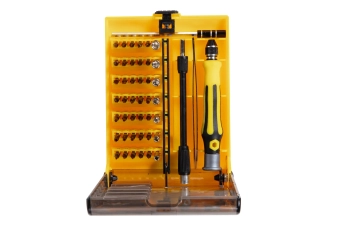 Sada nářadí METAL 45 bitů žlutá