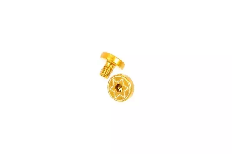 2 pcs grip set for 1911 type replicas - gold