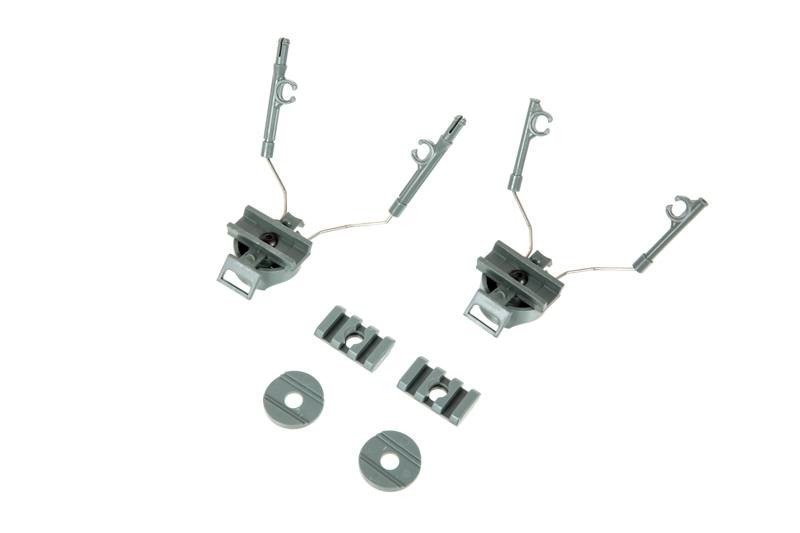 Jeu de 2 protections auditives montagey - gris