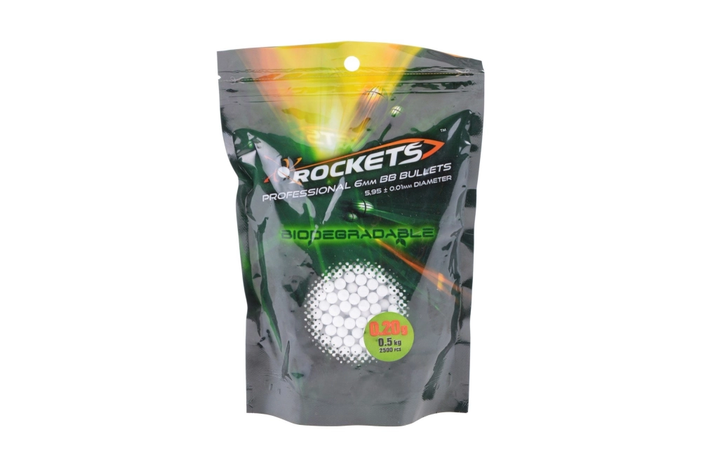 Rockets Professional BIO 0,20g - 0,5kg - white