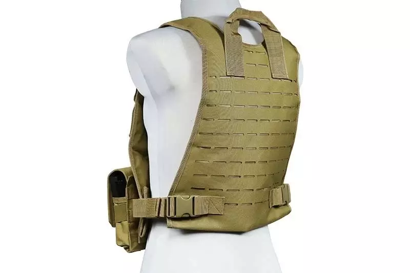 Taktická vesta typ MBSS (LaserCut) - Tan