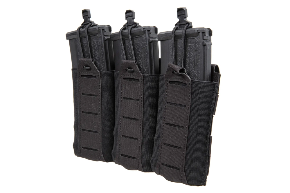 Panneau frontal pour trois chargeurs 5.56 MG-97-BLK