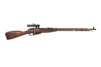 Fusil de airsoft Mosin Nagant 1891/30 con mira PU