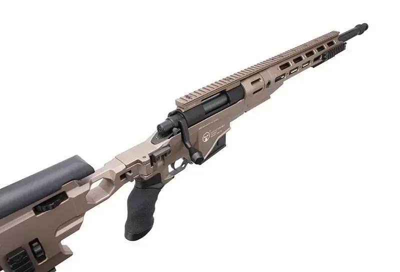 Airsoftová odstřelovací puška MS700 - dark earth