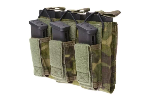 Pochette triple Open Top pour chargeurs M4/M16 + pistoletowe - MC Tropic