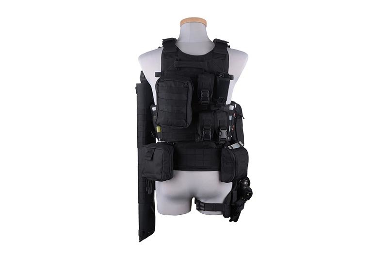 Double grenade pouch   -  BLACK