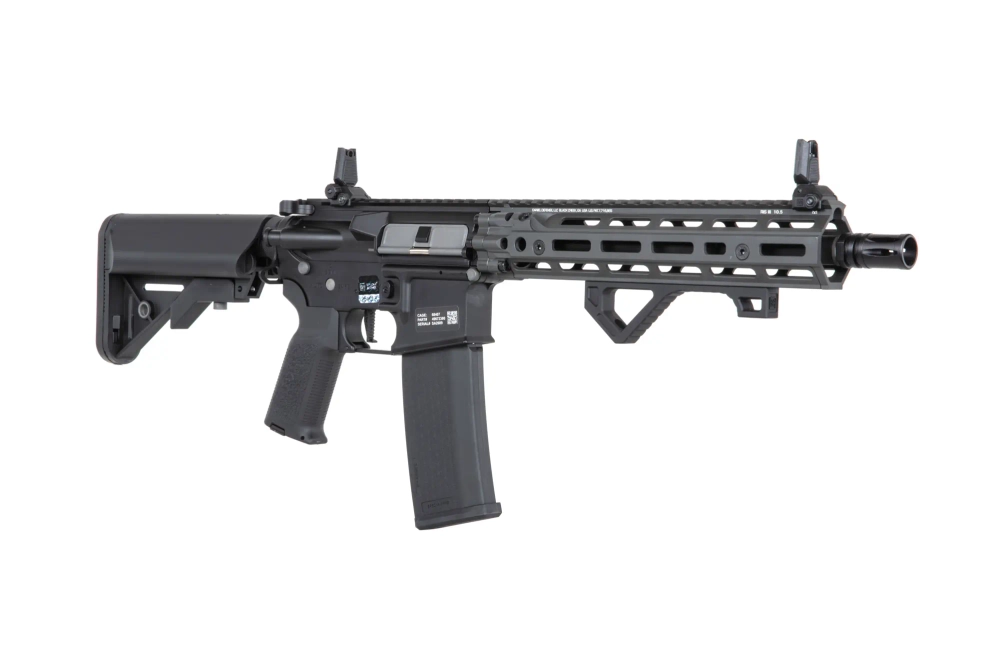 Airsoft rifle Specna Arms Daniel Defense® RIS III 10.5'' SA-P27 PRIME™ Aster II ETU with brushless motor Grey