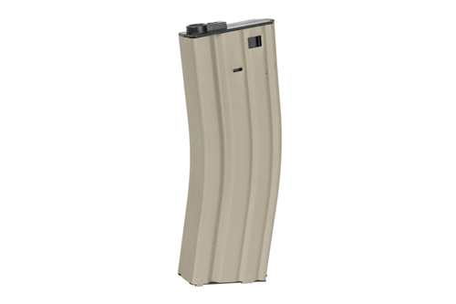 Střední zásobník na 120 nábojů pro airsoftové zbraně M4 / M16 - hnědý