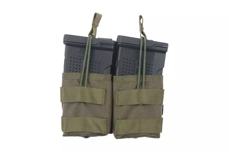 Chargeur double ouvert pour chargeurs 7,62 - vert olive