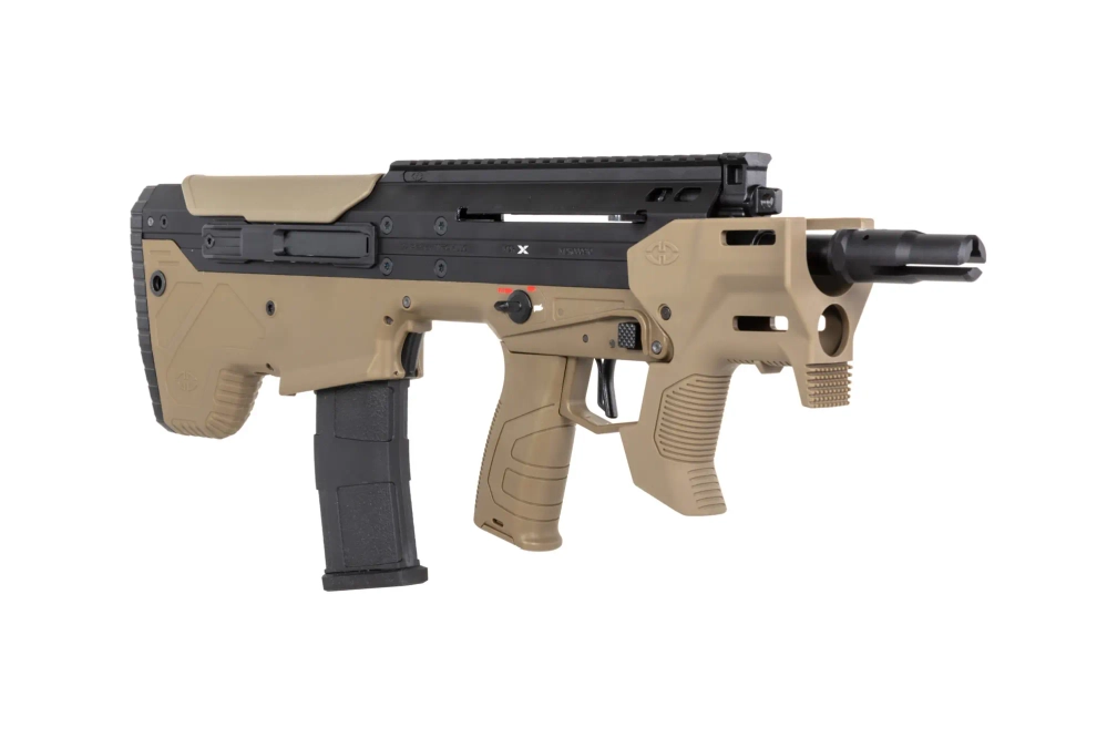 Carabina airsoft Silred dotback x Desert Tech MDRX Micron V3 Half-Tan