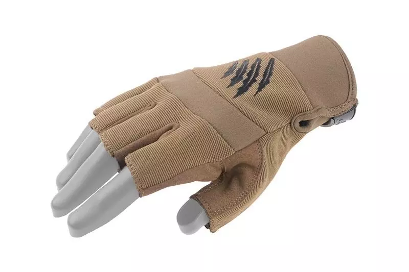 Gants tactiques Coupe de tireur de griffe blindée - tan