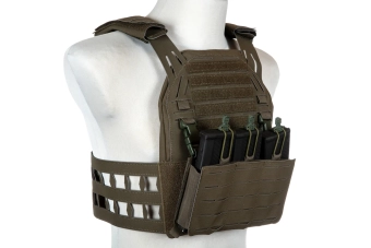 Stegadon lasergesneden tactisch vest - Olijf