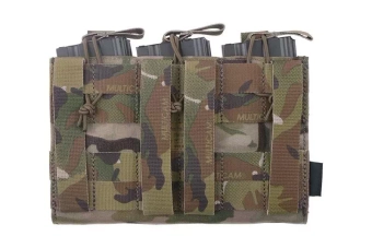 Otevřené trojité pouzdro pro zásobníky M4/M16 + pistoleowe - MC