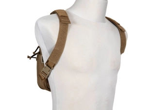 Mochila de hidratación táctica - Marrón coyote