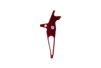Languette détenteM4-113 pour répliques M4/M16 - rouge