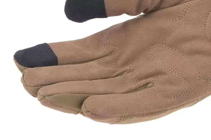 Guantes tácticos Tiro con garra blindada para clima frío - bronceado
