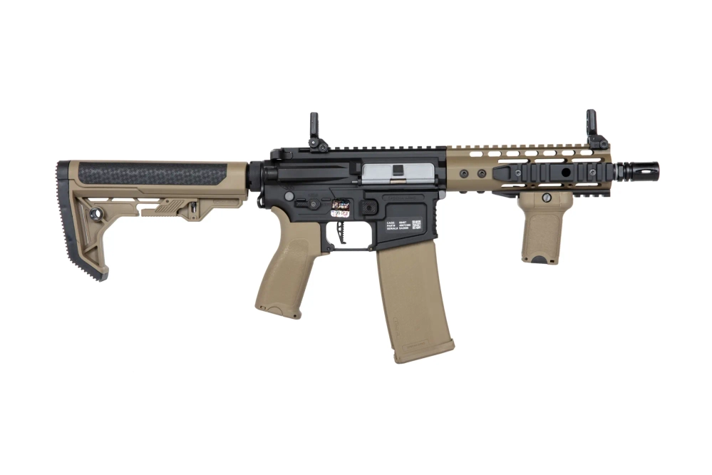 SA-E12 EDGE 2.0™ GATE ASTER Poloplášťová airsoftová zbraň karabiny - Nová pažba/Light Ops Stock