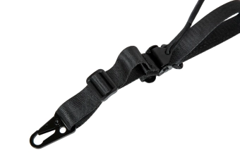 Suspension tactique réglable avec support 2pct - Noir