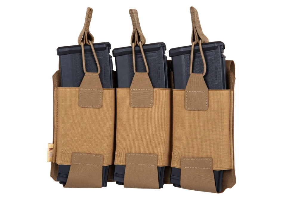 M-Tac Ładownica elastyczna na 3 magazynki Elite Laser Cut Coyote Brown