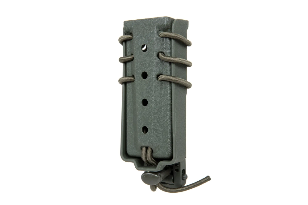 Portacargador Wosport Urban Assault Long Quick Pull 9mm Oliva