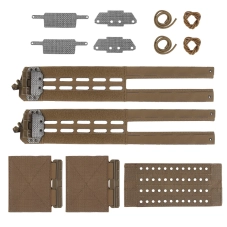 Parachute universel Wosport Lightweight Gridle QD Coyote Brown