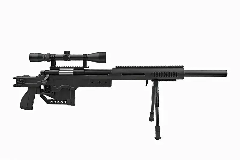 Francotirador de airsoft MB4410D - con mira y bípode