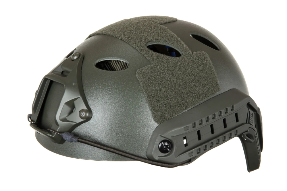 Casco Wosport FAST PJ Umbrella Versión Estándar M Oliva