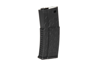 Polymère chargeur mid-cap HX 120 pellets pour répliques M4/M16 - noir