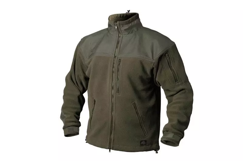 Chaqueta polar clásica del ejército - verde oliva