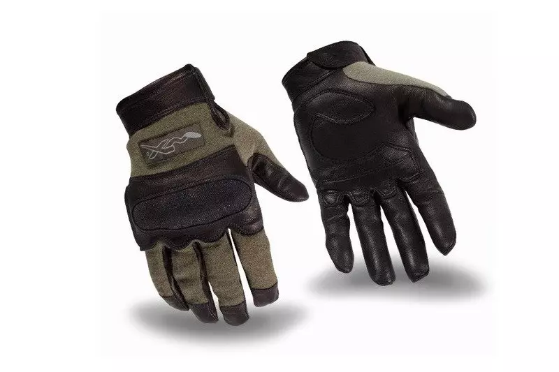 Hybrid Tactical Gloves - foliage green