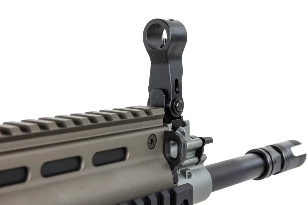 airsoft Cybergun x FN HERSTAL SCAR-L assault rifle with transport case Tan