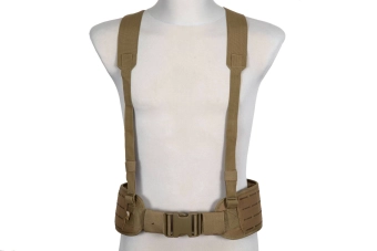 Skeleton Harness Set - Coyote Brown