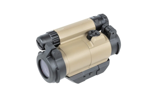 Colimador JJ Airsoft M5 con montura baja Tan