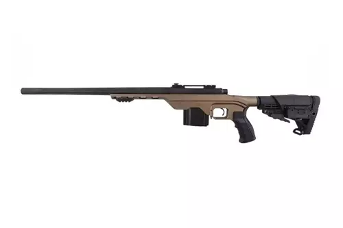 Fusil de airsoft rifle de francotirador MDT LSS - Tierra oscura